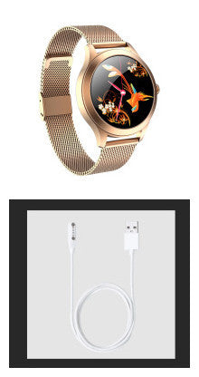 Chivo kw10pro women's smart Watch Gold set