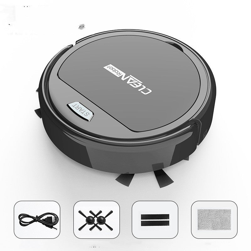 Vaccum Cleaner Robot Smart Home Automatic Vacuum Cleaner Black USB