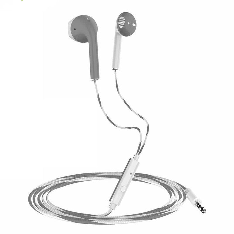 YD03 Wireless Bluetooth Headset TWS Large Screen Smart Digital Display In Ear Breathing Light White gray Wired earphone