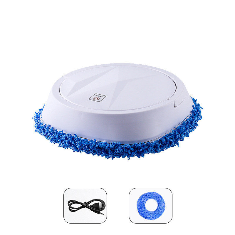 Robot Lazy Home Smart Mopping Vacuum Cleaner Regular Automatic Charging For Sweeping And Mopping Smart Home Household Cleaning Mopping Machine WhiteBasic USB