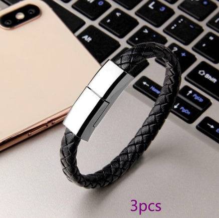 New Bracelet Charger USB Charging Cable Data Charging Cord For IPhone14 13 Max USB C Cable For Phone Micro Cable