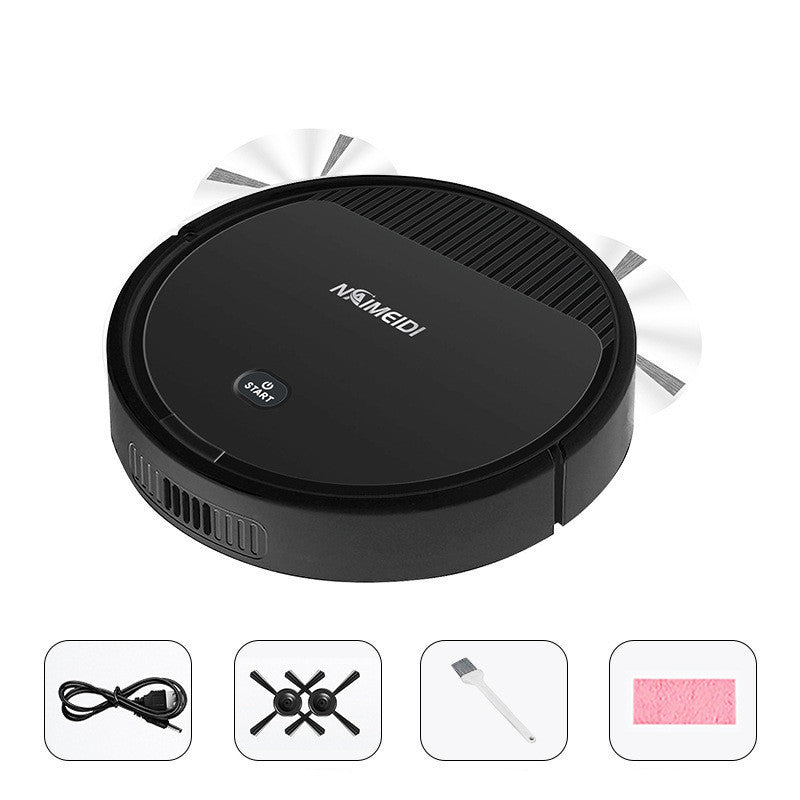 Robot Lazy Home Smart Mopping Vacuum Cleaner Regular Automatic Charging For Sweeping And Mopping Smart Home Household Cleaning S9Black USB