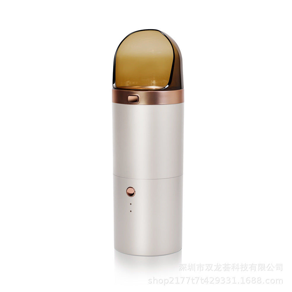 Smart Smoke Handheld Ashtray Air Purifier Small Car Wireless Dual Use In Car And Home Pearlescent White